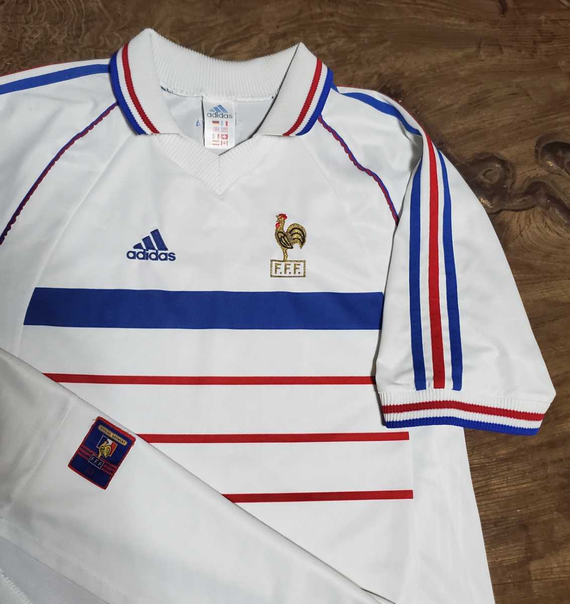 値下げ交渉 1998年 WC優勝 フランス代表 NO STAR adidas AWAY 値下げ交渉 1998年 WC優勝 フランス代表 NO STAR adidas AWAY