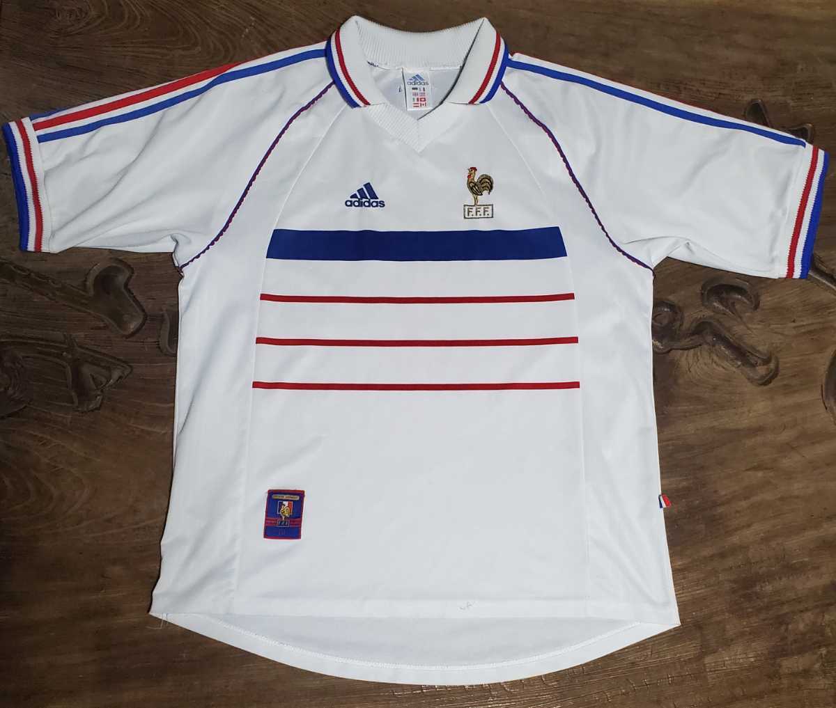 値下げ交渉 1998年 WC優勝 フランス代表 NO STAR adidas AWAY 値下げ交渉 1998年 WC優勝 フランス代表 NO STAR adidas AWAY