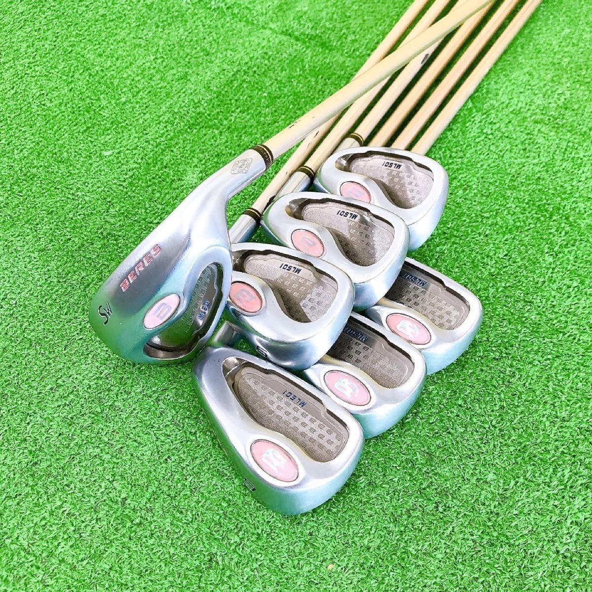 シ91HONMA BERES ホンマべレス ML501 7本女性用アイアンL(楽天 シ91HONMA BERES ホンマべレス ML501 7本女性用アイアンL(楽天