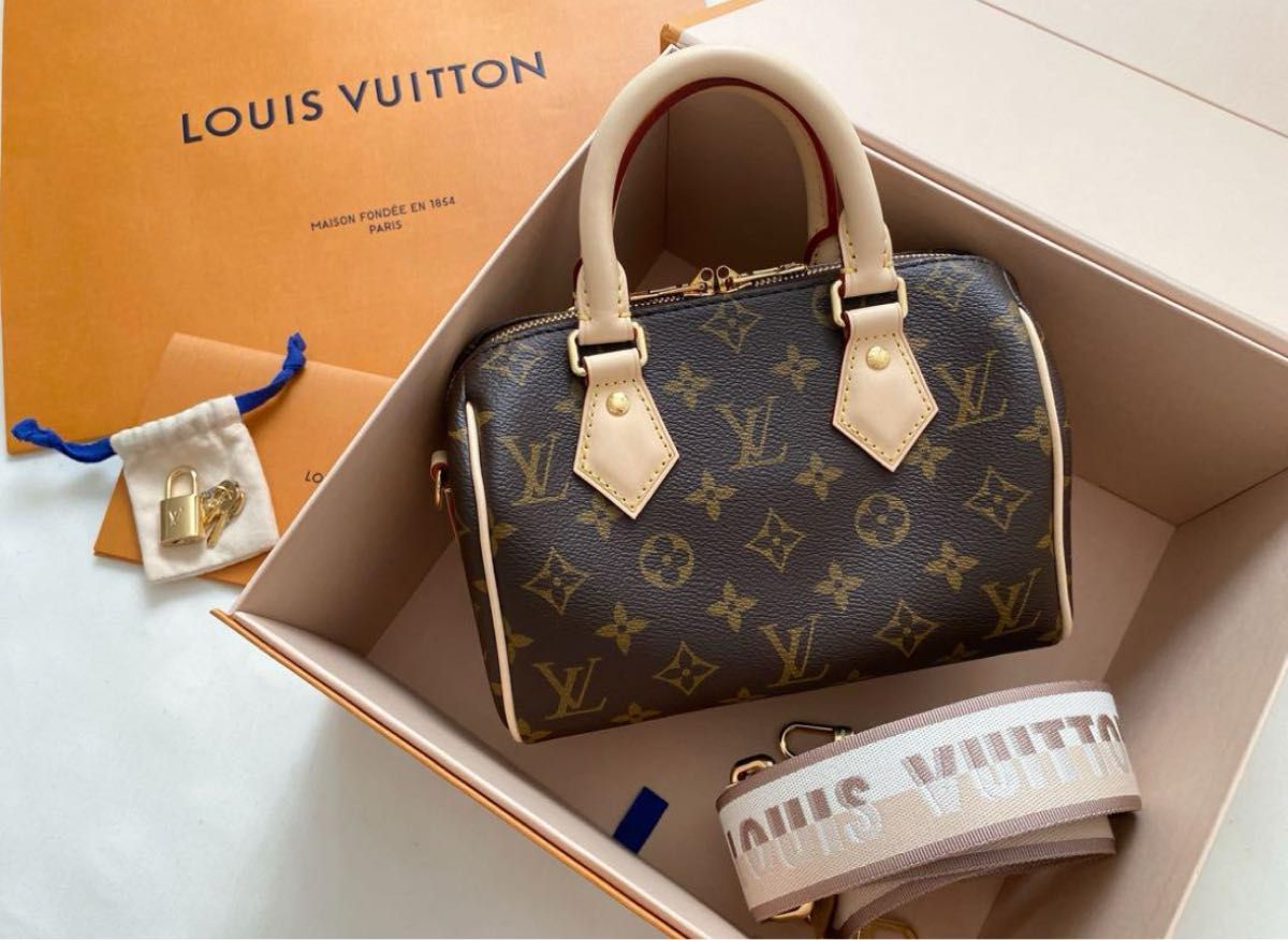 LOUIS VUITTON スピーディ バンドリエール 20 モノグラム LOUIS VUITTON スピーディ バンドリエール 20 モノグラム