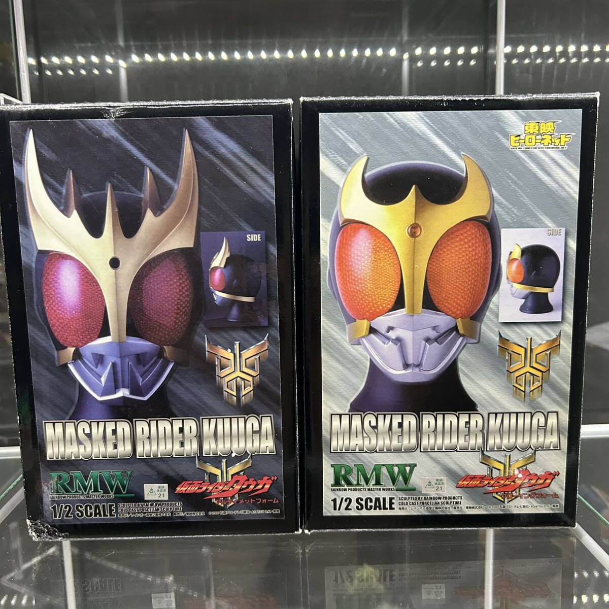 2体セット レインボー造型 RMW 仮面ライダークウガ 1/2 スケール 2体セット レインボー造型 RMW 仮面ライダークウガ 1/2 スケール