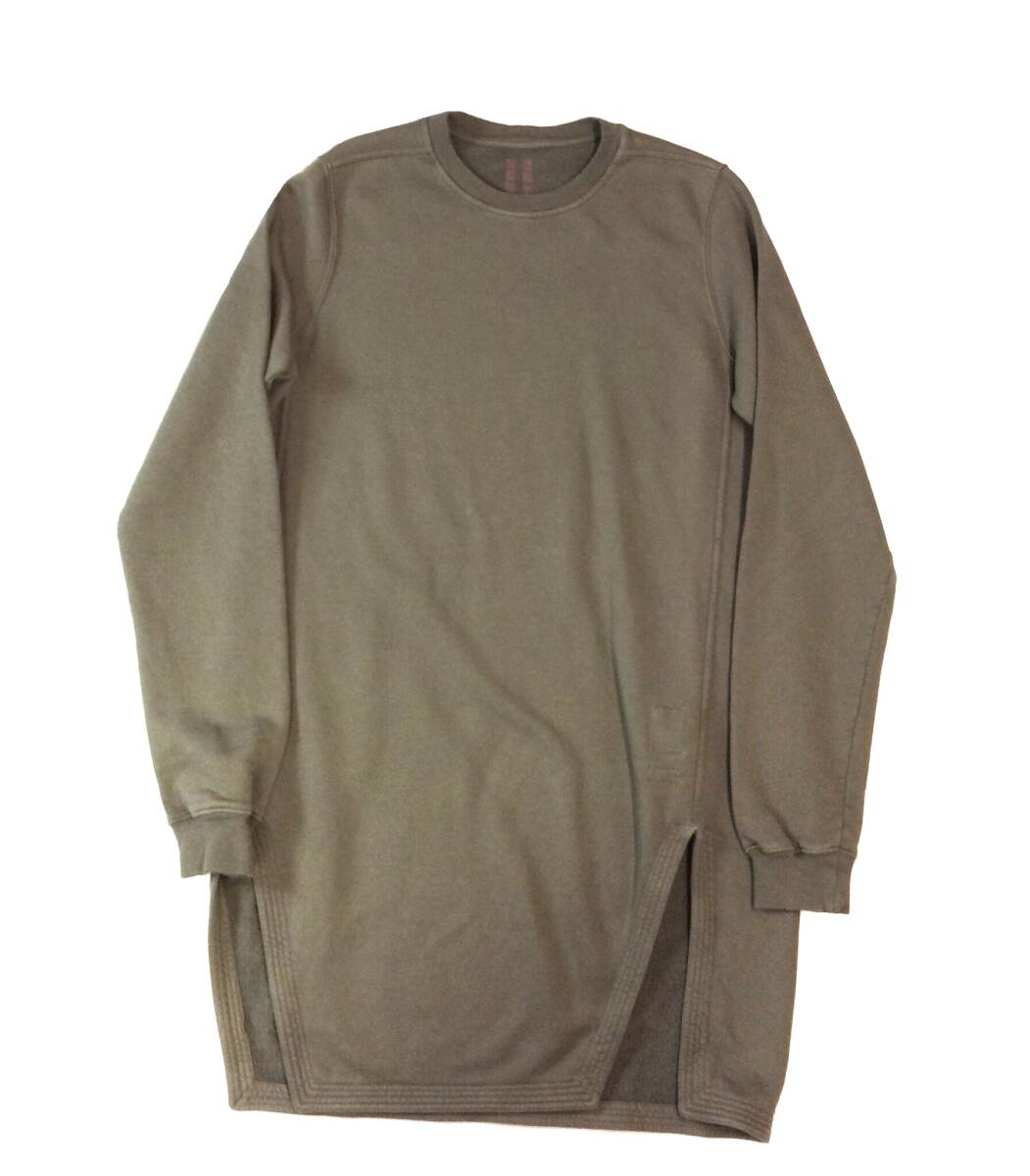 RickOwensダークシャドウ クレーターチュニックスウェットシャツ RICK OWENS DRKSHDW スウェット