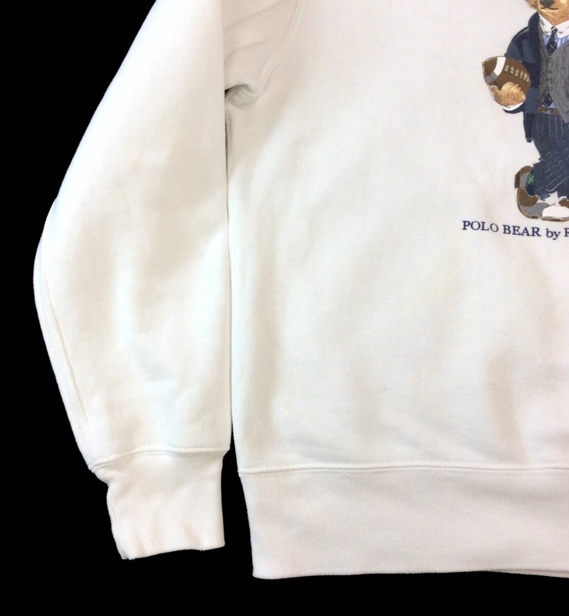 POLO RALPH LAUREN Ralph Lauren Polo Bear sweat sweatshirt bear white men's S (ma)