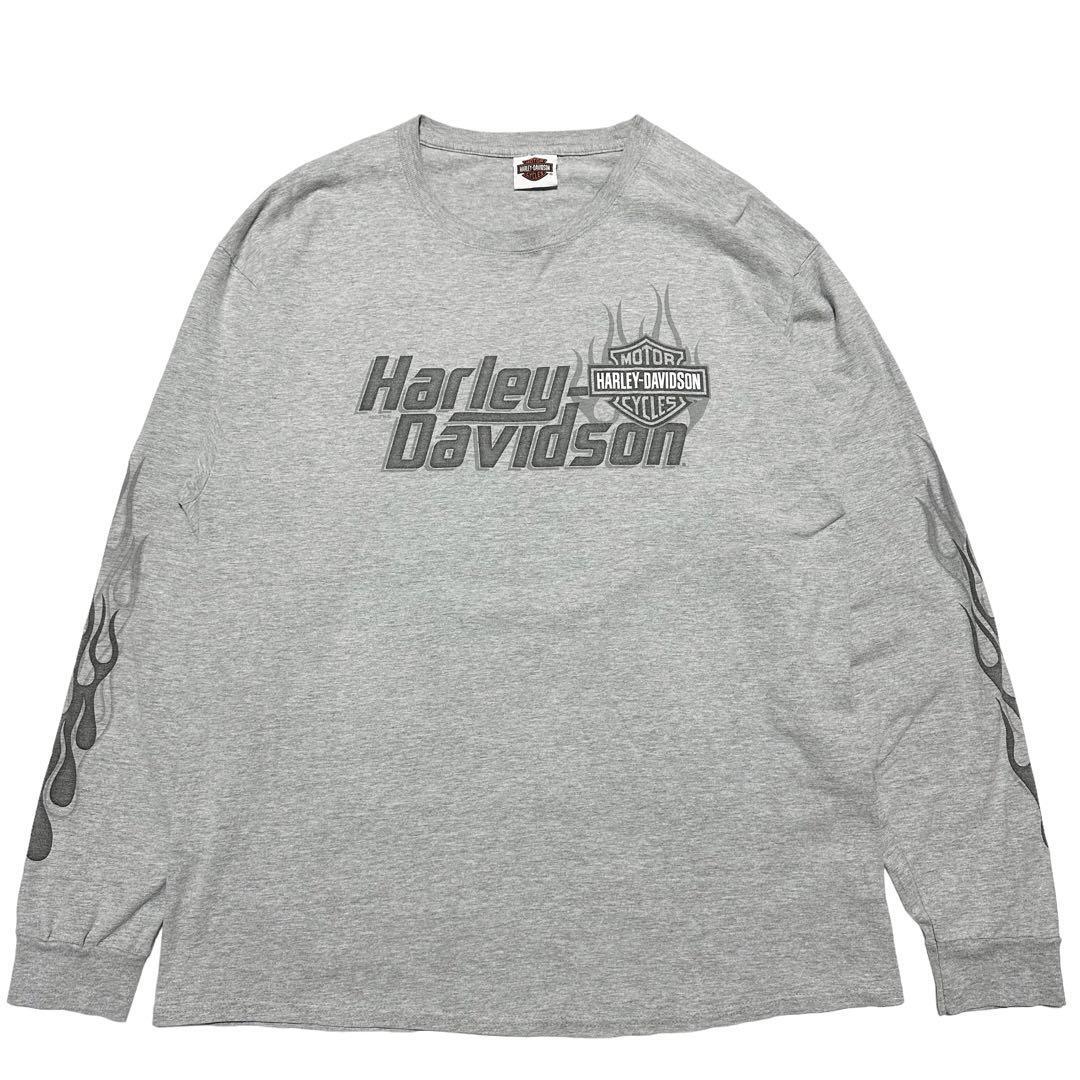 HARLEY-DAVIDSON 2013年製ロンT 2013 ハーレーダビッドソン イーグル フレイム ロンT|Yahoo