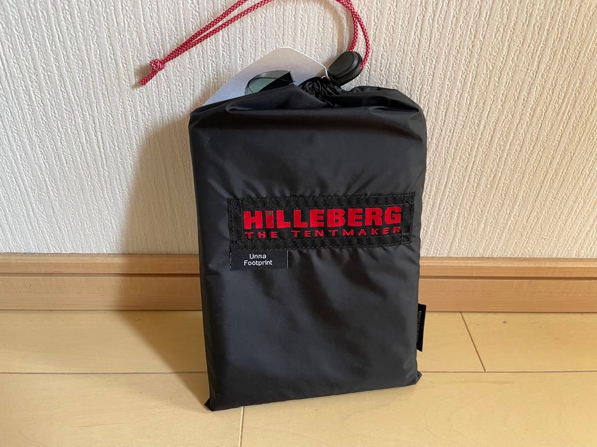 ヒルバーグ ウナ グリーン フットプリント付き 新品未使用 ヒルバーグ ウナ グリーン フットプリント付き 新品未使用
