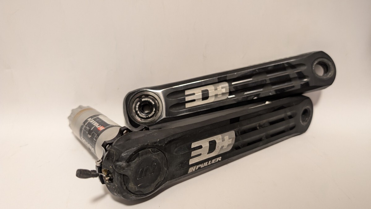 【訳あり】ROTOR INPOWER 170ミリ パワーメーター クランクセット 170 mm