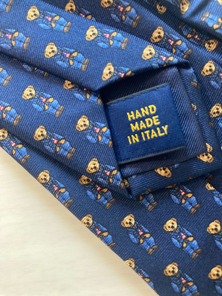 超美品 ポロベア シルク100% ラルフローレンRalph Lauren 超美品 ポロベア シルク100% ラルフローレンRalph Lauren