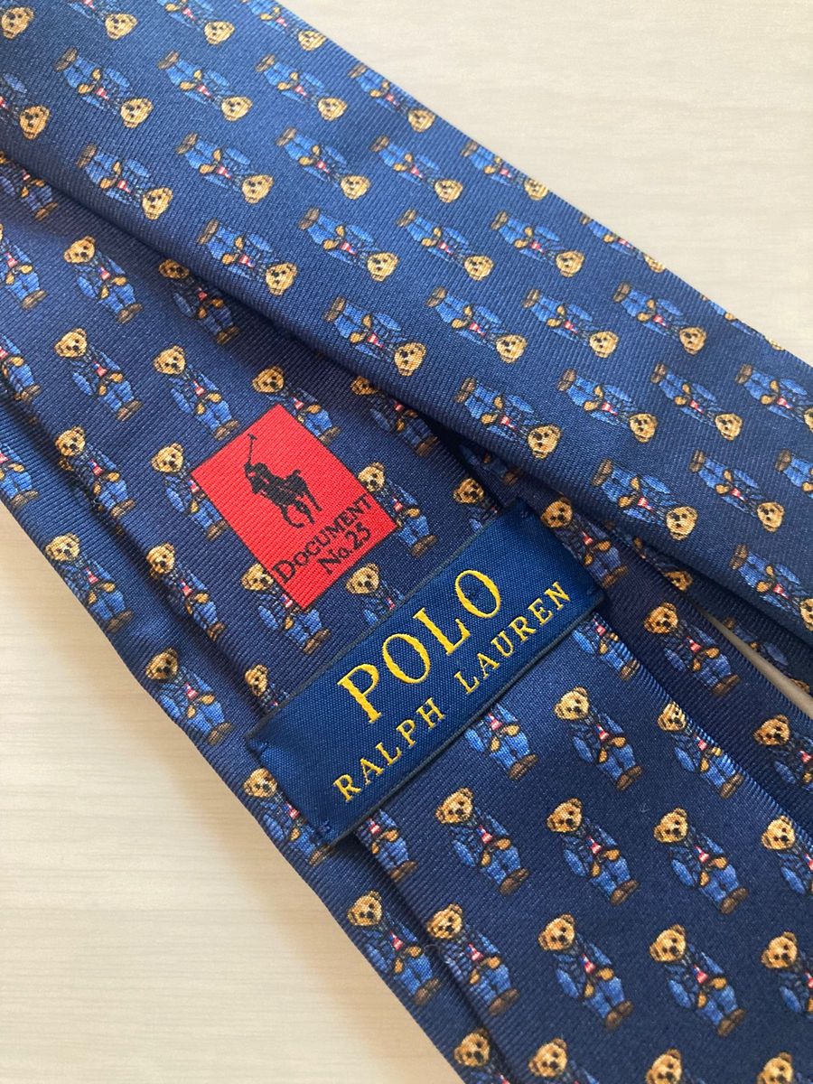超美品 ポロベア シルク100% ラルフローレンRalph Lauren 超美品 ポロベア シルク100% ラルフローレンRalph Lauren