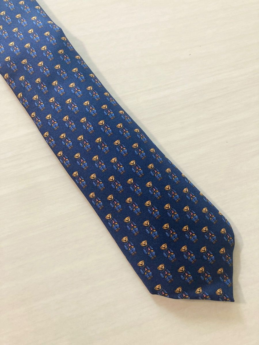 超美品 ポロベア シルク100% ラルフローレンRalph Lauren 超美品 ポロベア シルク100% ラルフローレンRalph Lauren