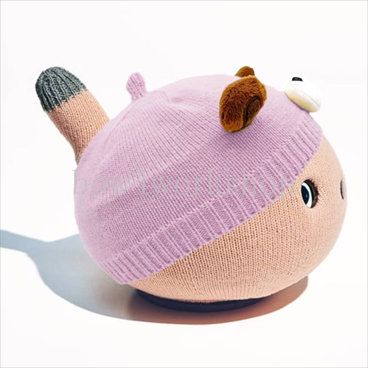 NICOBO(ニコボ)のアクセサリー くまちゃんのニット帽子 NICOBO(ニコボ)のアクセサリー くまちゃんのニット帽子