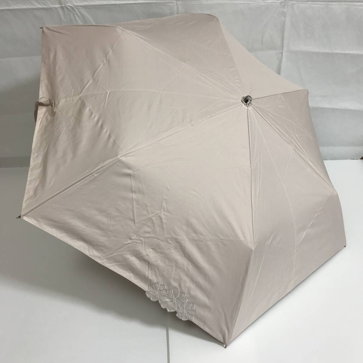 u090710 used No-brand . rain combined use umbrella parasol folding umbrella for women 