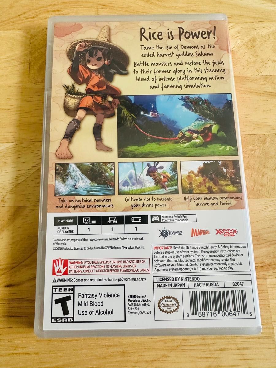 Switch 天穂のサクナヒメ 北米版 新品 海外/英語|Yahoo!フリマ Switch 天穂のサクナヒメ 北米版 新品 海外/英語|Yahoo!フリマ