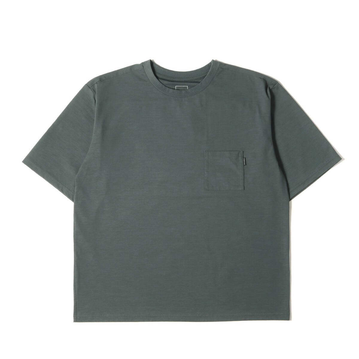 美品 THE NORTH FACE ノースフェイス 24SS エアリー ポケット ストレッチ ヘビー Tシャツ S/S Airy Pocket Tee スプルースグリーン(SR) XL