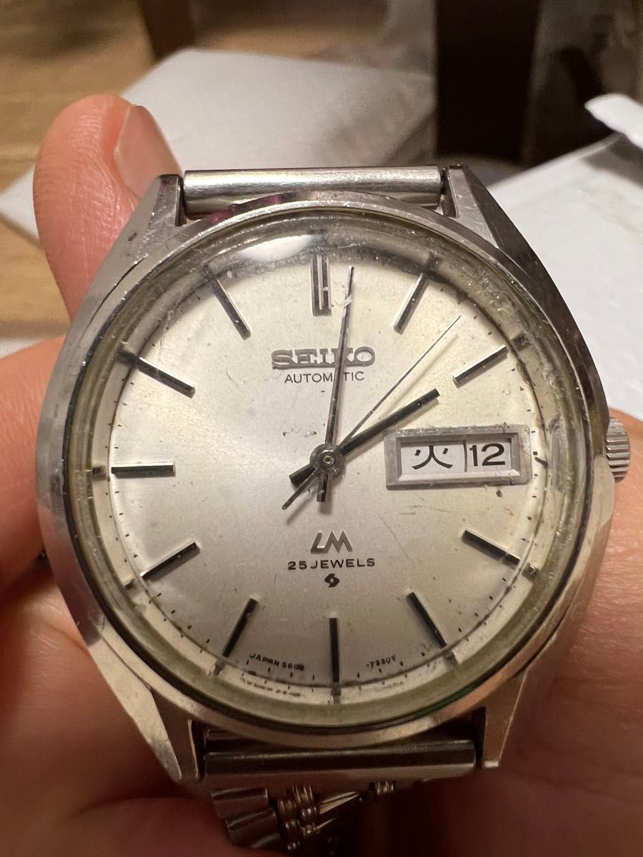 SEIKO LM Special 自動巻き腕時計 25ジュエル SEIKO LM 25J AUTOMATIC 自動巻き 稼働品 カレンダー
