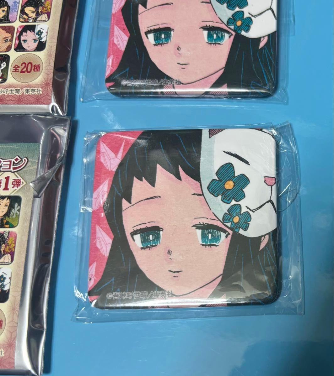 真菰 2個セット スクエア缶バッジコレクション アナザーカラー 真菰 2個セット スクエア缶バッジコレクション アナザーカラー