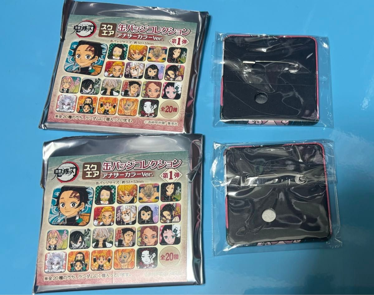 真菰 2個セット スクエア缶バッジコレクション アナザーカラー 真菰 2個セット スクエア缶バッジコレクション アナザーカラー