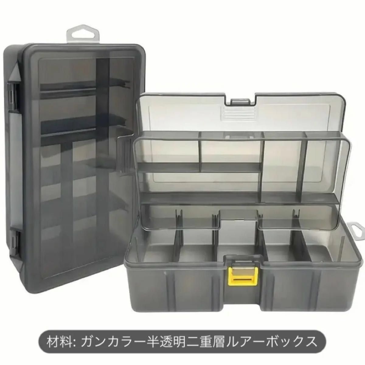 タックルボックス 収納ボックス 携帯用の釣り用具オーガナイザー タックルボックス 収納ボックス 携帯用の釣り用具オーガナイザー
