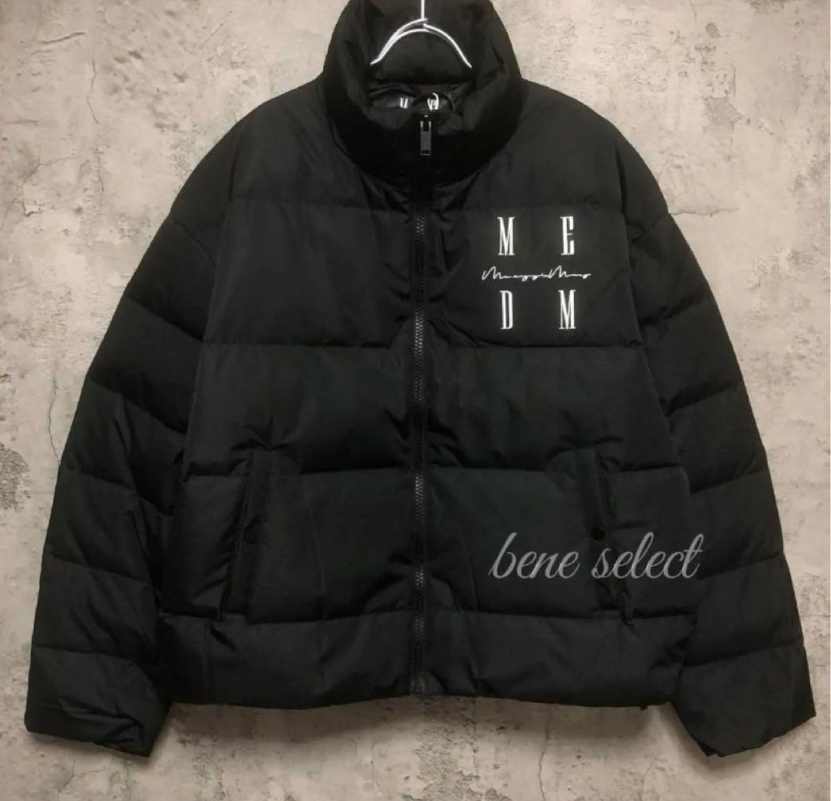 MEDM LOGO PUFFER JACKET ブラック ダウンジャケット|Yahoo MEDM LOGO PUFFER JACKET ブラック ダウンジャケット|Yahoo