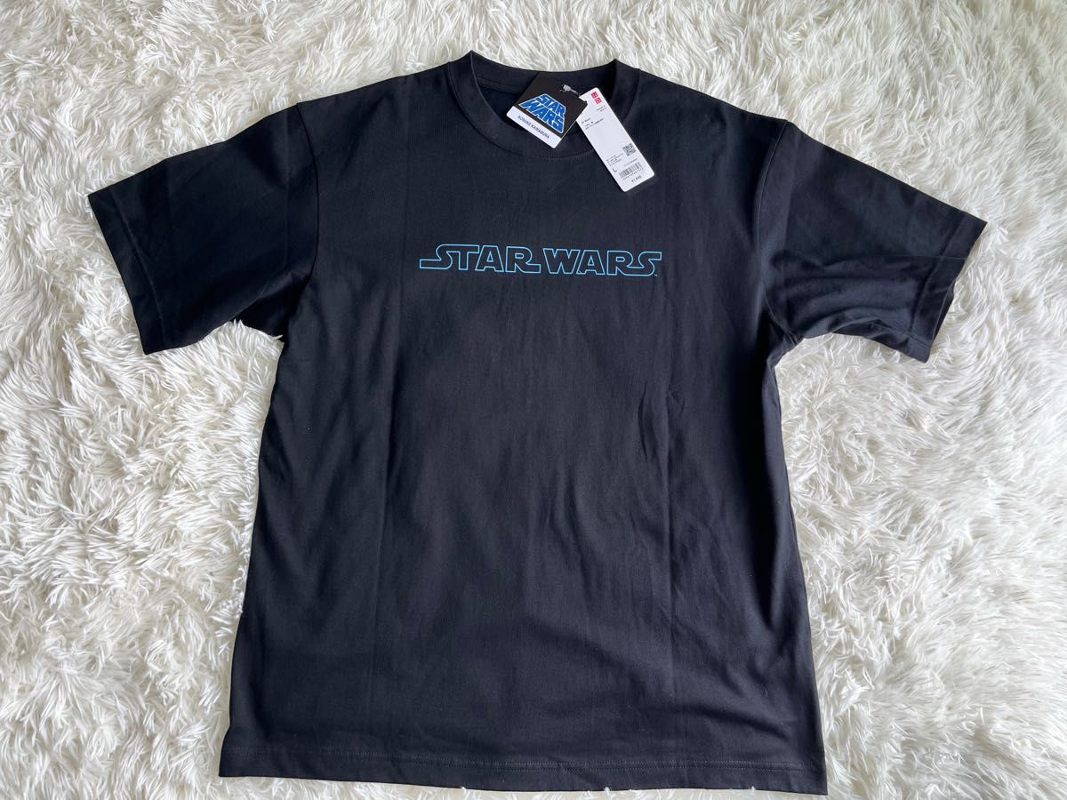 UNIQLO×スターウォーズコラボ Tシャツ 黒 トップス ブラック UNIQLO×スターウォーズコラボ Tシャツ 黒 トップス ブラック