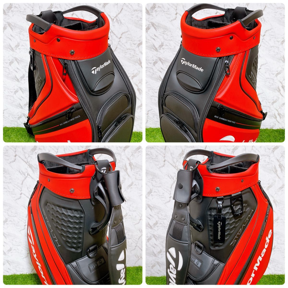 美品 希少 TaylorMade テーラーメイド ステルス キャディバッグ 美品 希少 TaylorMade テーラーメイド ステルス キャディバッグ