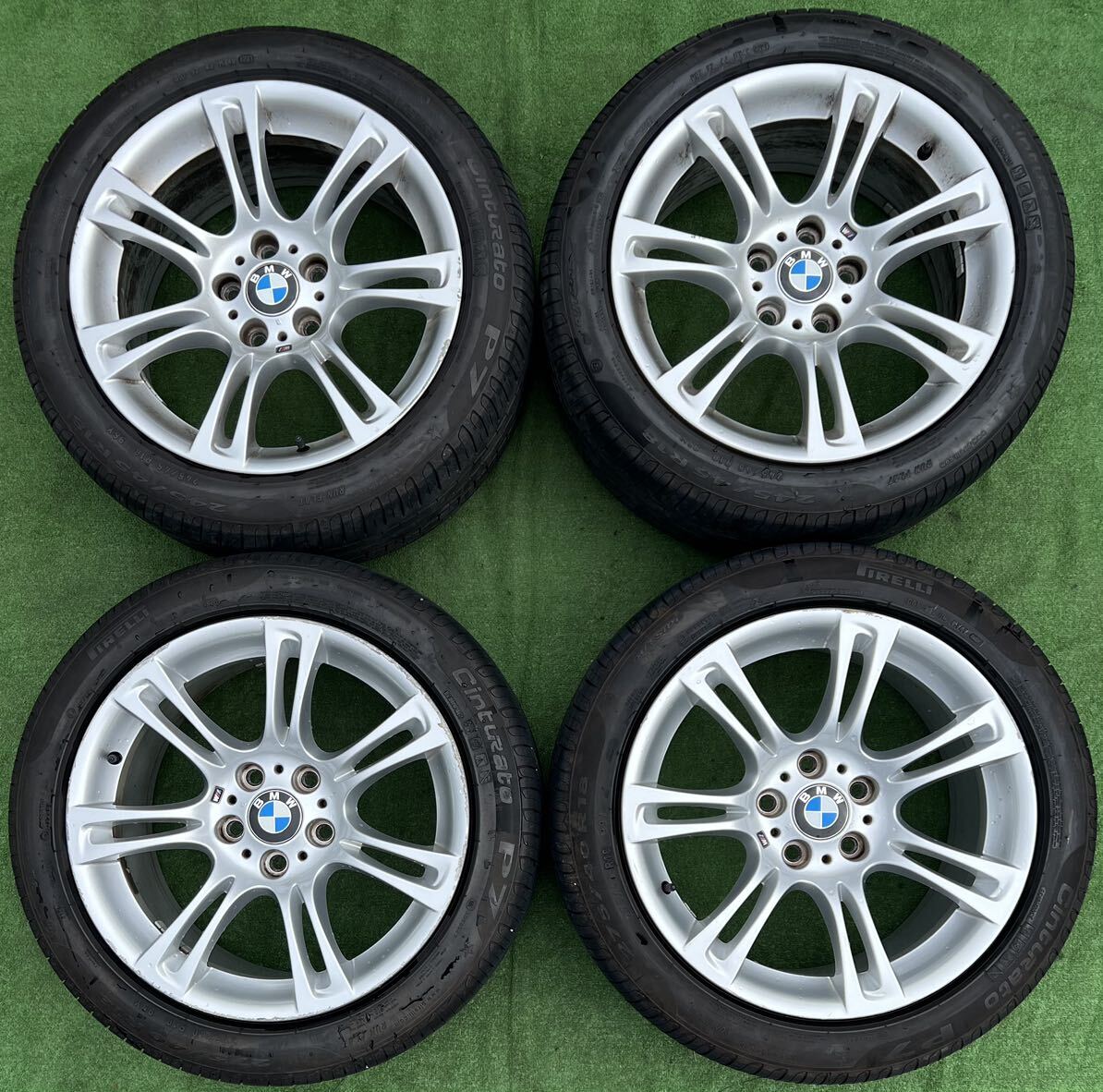 BMW Mスポーツ 18インチ タイヤホイールセット 275/40R18 245/45R18 タイヤ2020 2021年製造　8J×18 9J×18 PCD 120mm