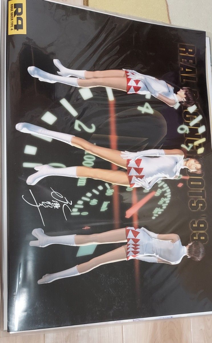 【非売品】リッジレーサーズ 販促B2ポスター 永瀬麗子 B2サイズ ポスター リッジレーサー R4 RIDGE RACER