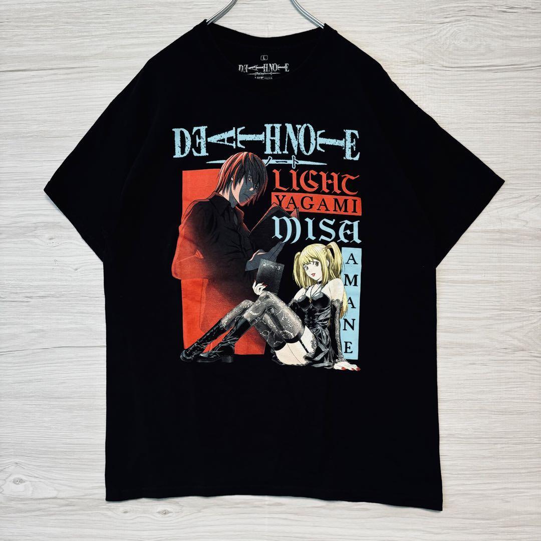 入手困難】DEATH NOTE デスノート 夜神月 ミサミサ Tシャツ L 入手困難】DEATH NOTE デスノート 夜神月 ミサミサ Tシャツ L