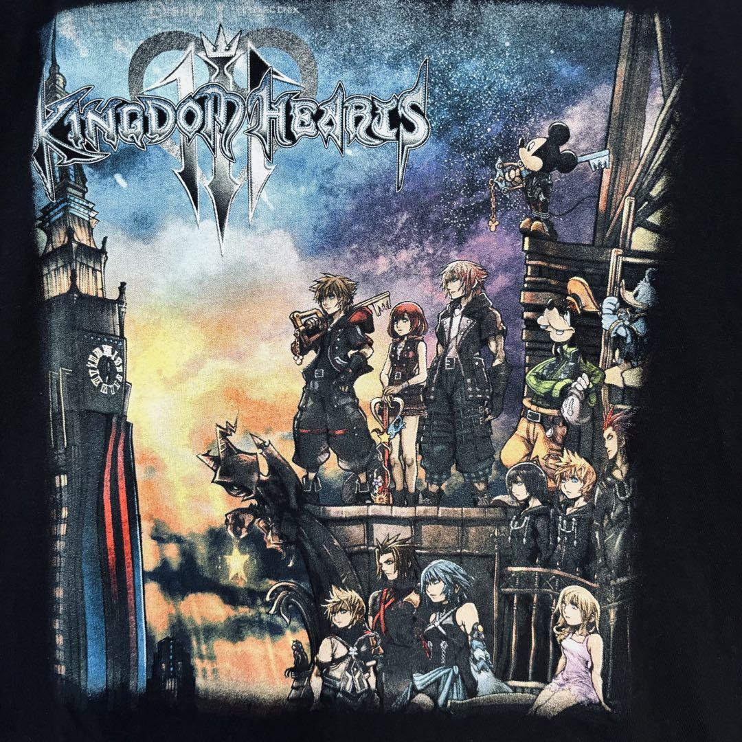 入手困難】Disney ディズニー キングダムハーツ Tシャツ Lサイズ 入手困難】Disney ディズニー キングダムハーツ Tシャツ Lサイズ