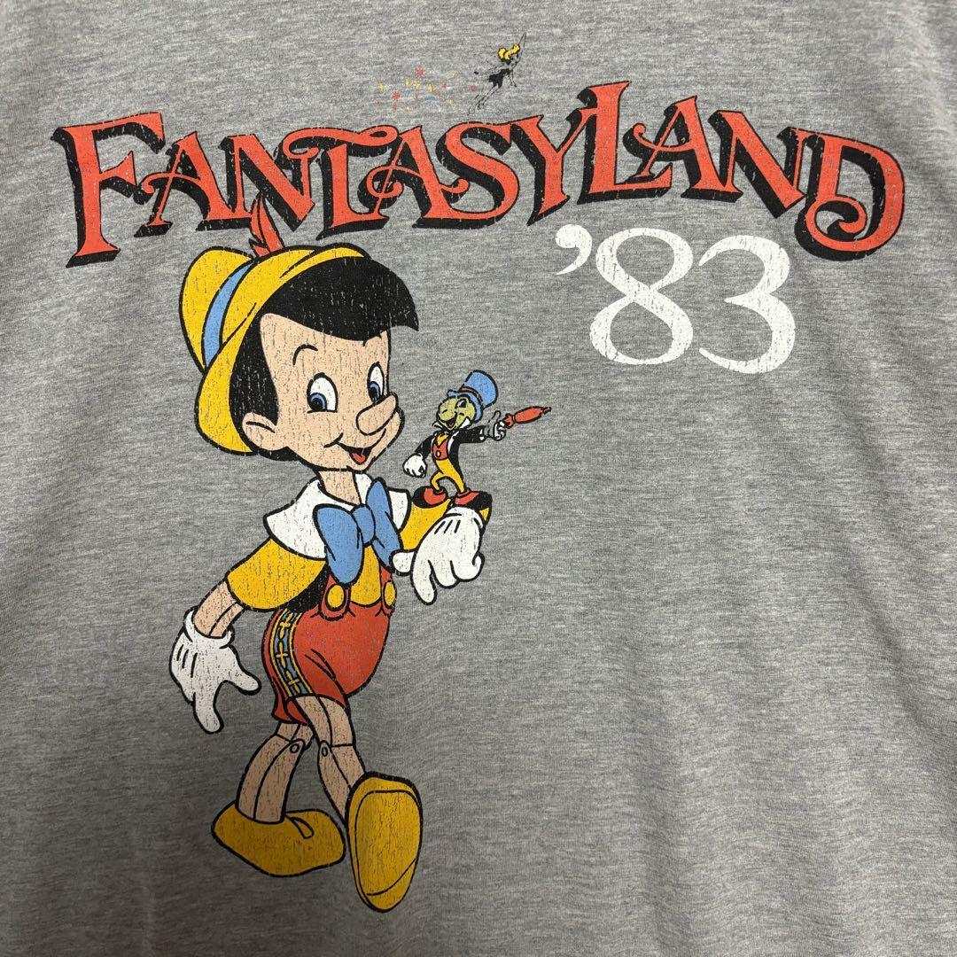 入手困難】Disney ディズニー ピノキオ リンガー Tシャツ 2XL 入手困難】Disney ディズニー ピノキオ リンガー Tシャツ 2XL