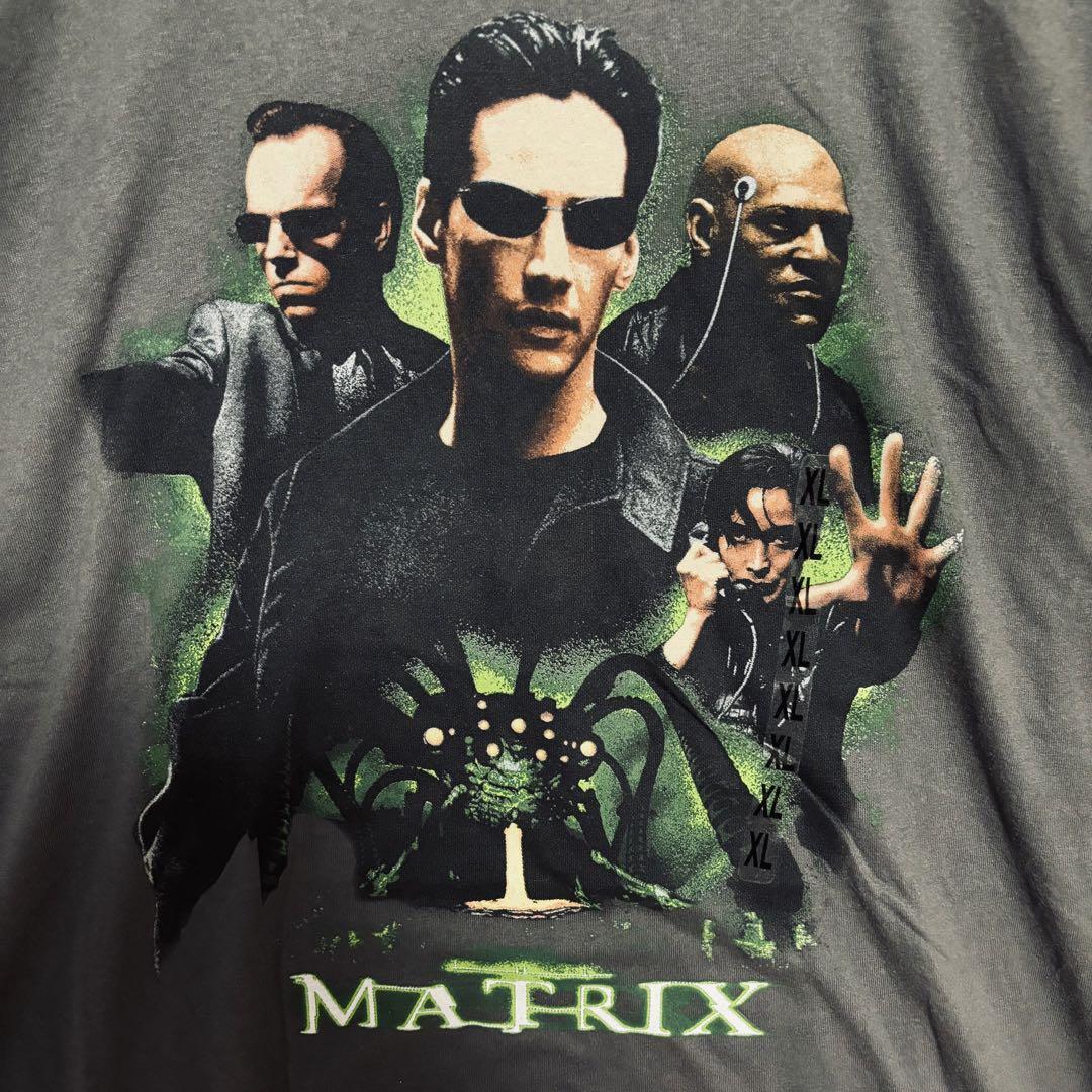 入手困難】MATRIX マトリックス Tシャツ XLサイズ ムービー 映画 入手困難】MATRIX マトリックス Tシャツ XLサイズ ムービー 映画