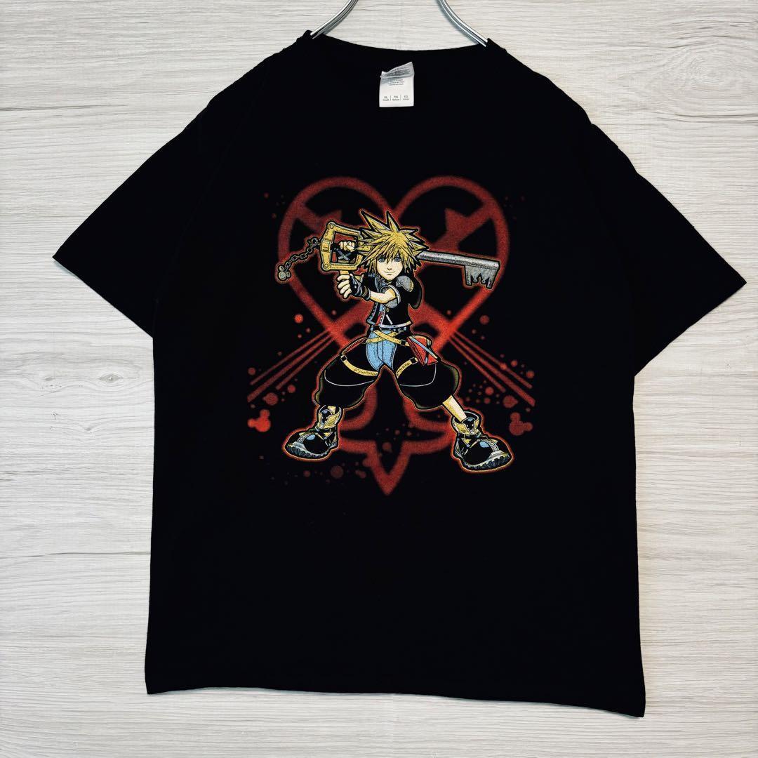 入手困難】Disney ディズニー キングダムハーツ Tシャツ 半袖 入手困難】Disney ディズニー キングダムハーツ Tシャツ 半袖