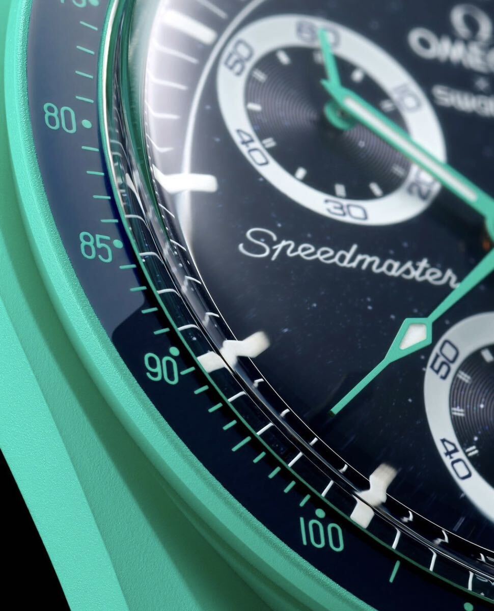 送料無料 オーロラ Swatch Omega Bioceramic Moonswatch Mission 送料無料 オーロラ Swatch Omega Bioceramic Moonswatch Mission