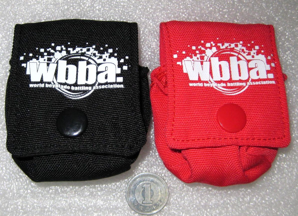 2 piece set [ new goods, unused ] all. lot Bay Blade Burst 3 ..G.[ Bay pouch black color & red color ]( Bay case )