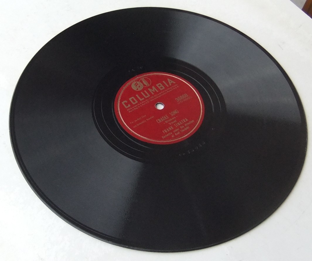 ◆ FRANK SINATRA ◆ Nancy / Cradle Song ◆ Columbia 36868 (78rpm SP) ◆_画像4