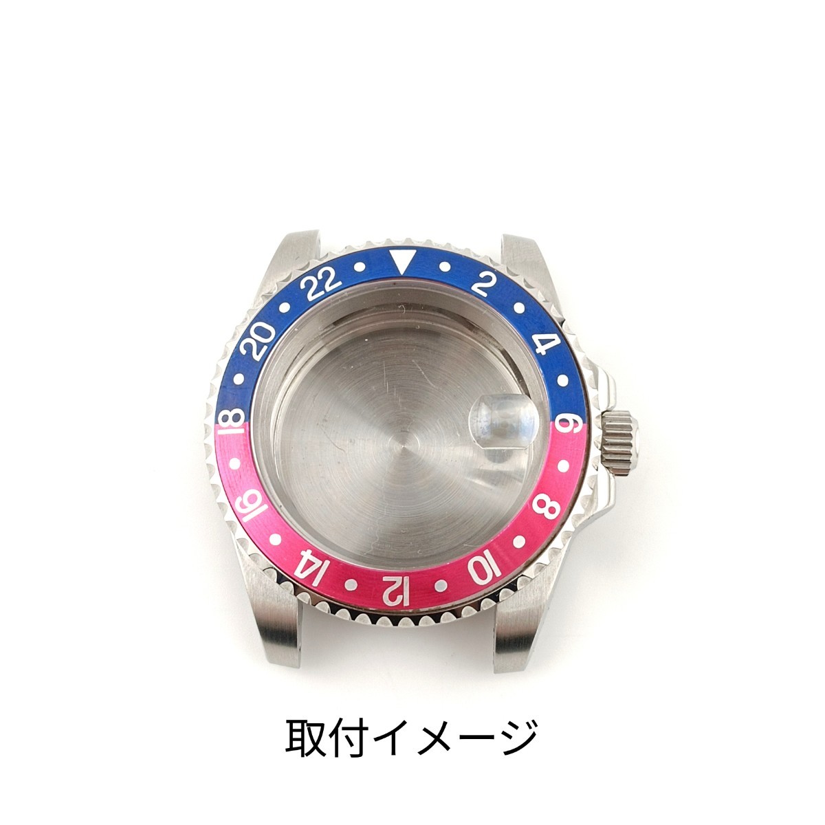 修理交換用 社外品 ベゼルインサート 赤青 ペプシ 退色 ピンク 修理交換用 社外品 ベゼルインサート 赤青 ペプシ 退色 ピンク