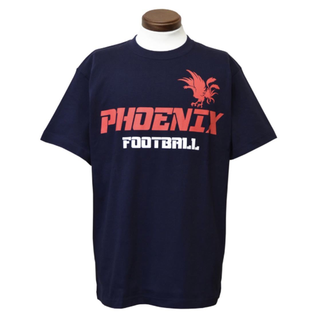 日本大学”PHOENIX”アメリカンフットボール部プラクティスシャツ Mサイズ 新品・未使用(ネイビー)