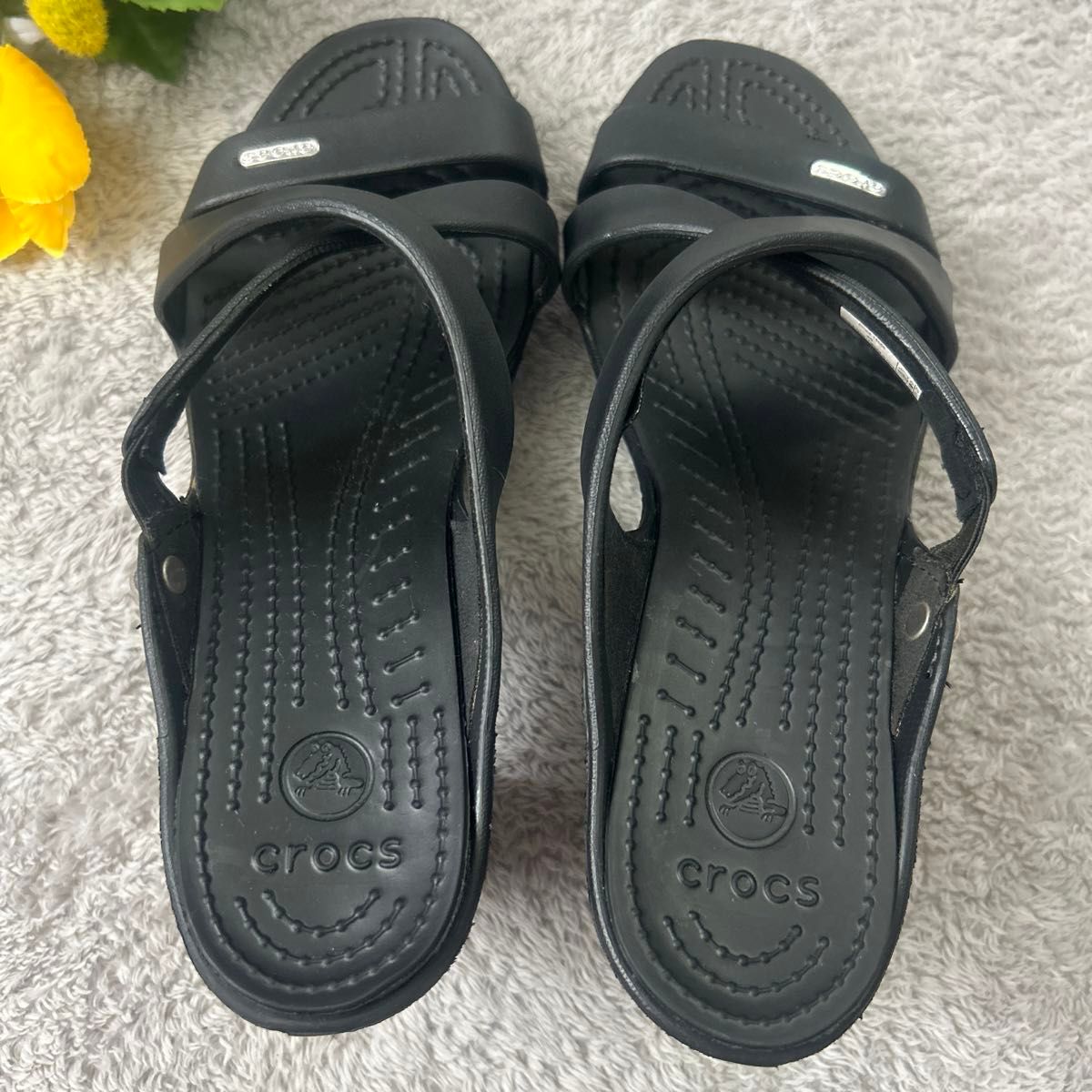 クロックス'サイプラス'Ⅴ サンダル'ヒール ミュール'W8 crocs クロックス'サイプラス'Ⅴ サンダル'ヒール ミュール'W8 crocs