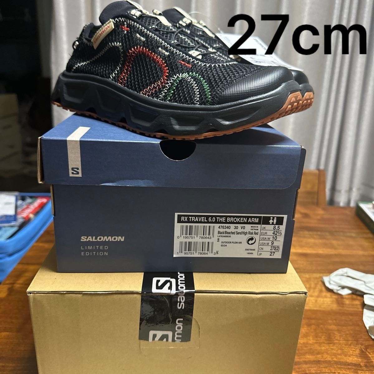 THE BROKEN ARM コラボ SALOMON RX-TRAVEL 6 0 新品 27cm|Yahoo THE BROKEN ARM コラボ SALOMON RX-TRAVEL 6 0 新品 27cm|Yahoo