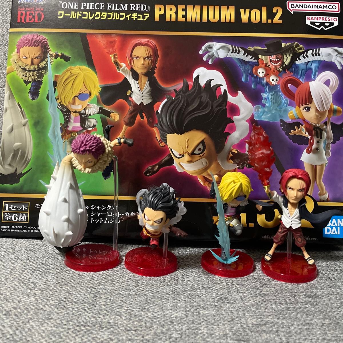 ワンピース ワールドコレクタブルフィギュア ONE PIECE FILM RED ワンピース ワールドコレクタブルフィギュア ONE PIECE FILM RED
