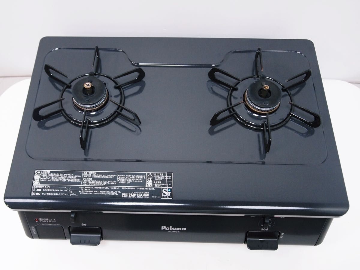 美品クラス パロマ グリル無し ガスコンロ PA-210B-1R 2023年製 美品クラス パロマ グリル無し ガスコンロ PA-210B-1R 2023年製