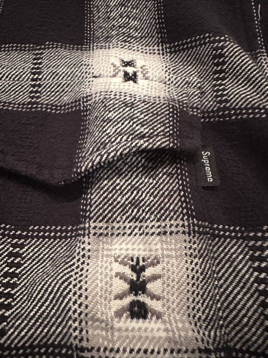 Supreme シュプリーム 17AW Plaid Flannel Zip Up Shirt Supreme シュプリーム 17AW Plaid Flannel Zip Up Shirt