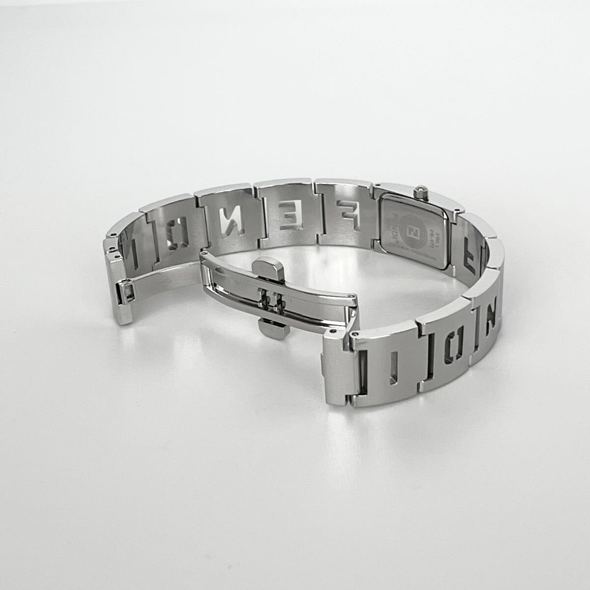 [ работа ] отполирован Fendi FENDI 3150L женские наручные часы прекрасный товар батарейка новый товар черный циферблат s1586