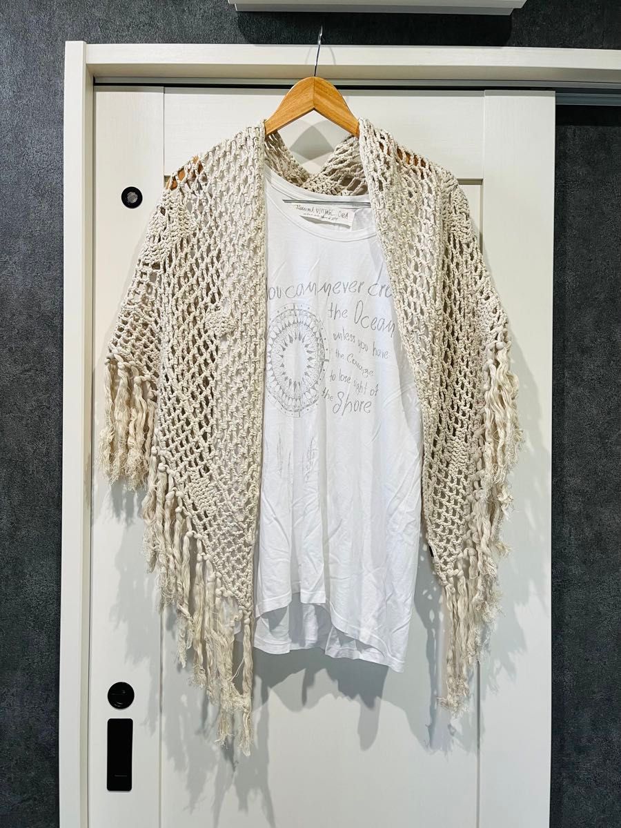 NATURAL VINTAGE GOA /goa/かぎ針フリンジショール/|Yahoo NATURAL VINTAGE GOA /goa/かぎ針フリンジショール/|Yahoo