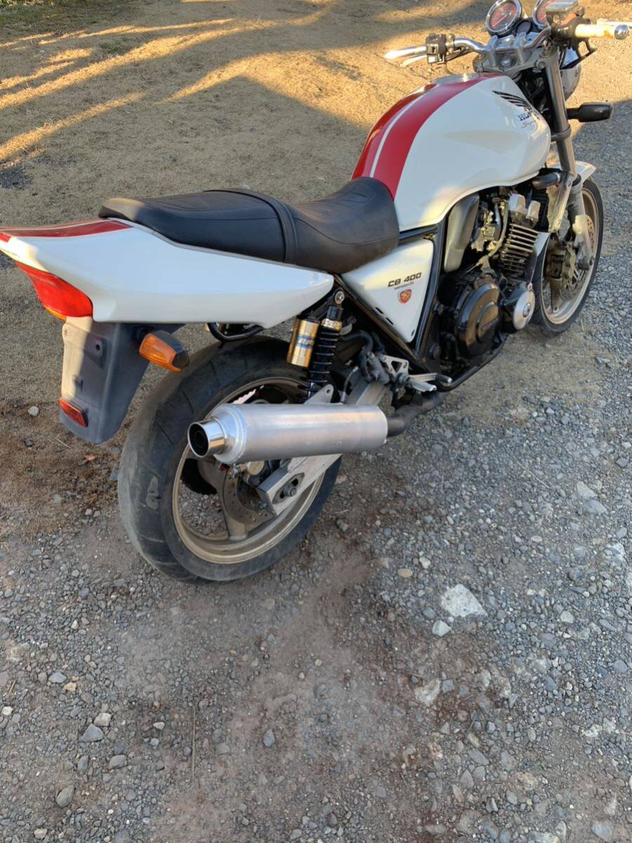 CB400SF NC31 バージョンS 50周年記念 白 エンジン実働 配達可能 CB400SF NC31 バージョンS 50周年記念 白 エンジン実働 配達可能