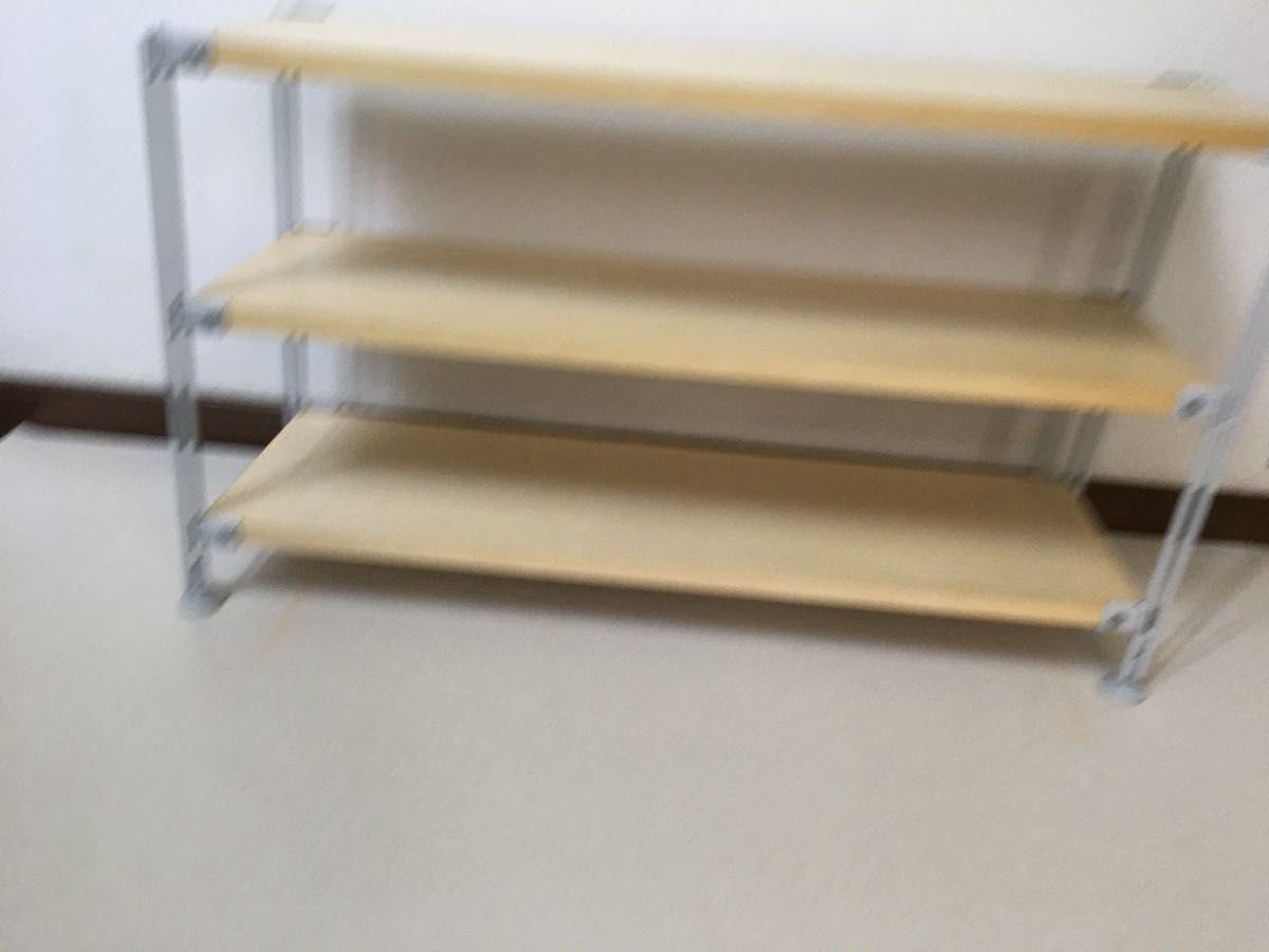 MUJI 無印良品 スチール ユニットシェルフ 3段 木製棚 匿名配送 MUJI 無印良品 スチール ユニットシェルフ 3段 木製棚 匿名配送