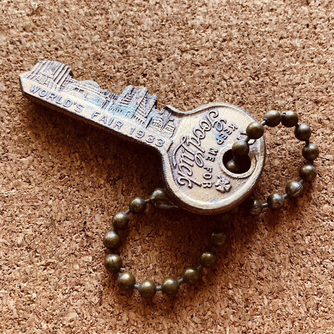 Good Luck Key/'1933/シカゴ万博/本物/グッドラックキー Good Luck Key/'1933/シカゴ万博/本物/グッドラックキー