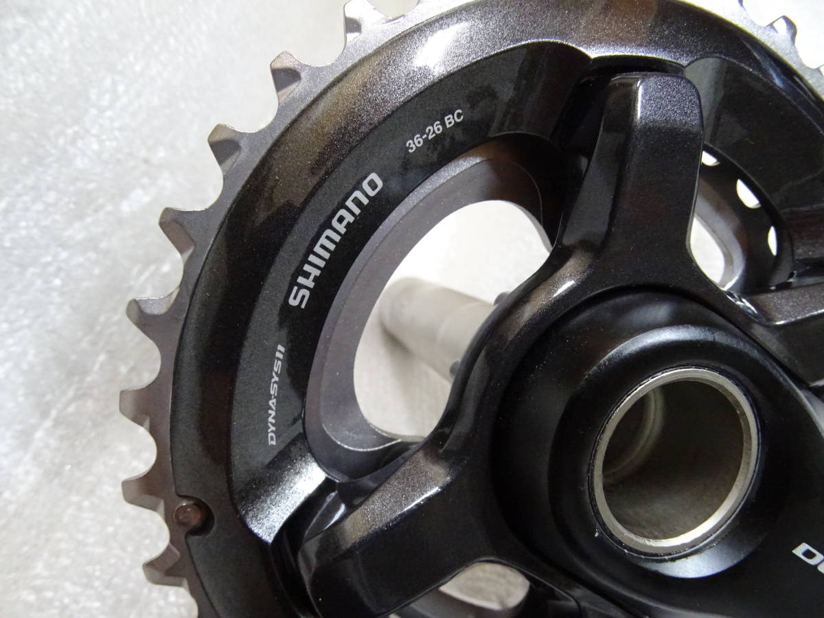 SHIMANO(シマノ) DEORE XT クランクセットFC-M8000-B2 2×11s SHIMANO(シマノ) DEORE XT クランクセットFC-M8000-B2 2×11s