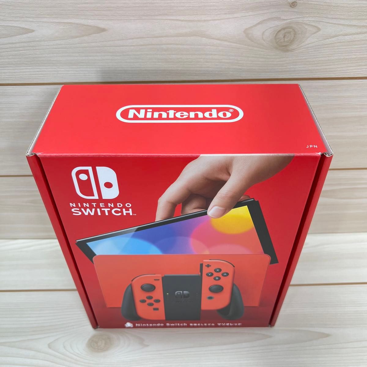 Switch】スイッチ 有機EL マリオレッド 本体一式 付属品完品 Switch】スイッチ 有機EL マリオレッド 本体一式 付属品完品
