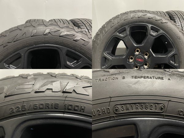 [FALKEN WILD PEAK A/T TRAIL 01A 225/60R18] summer tire [TOYOTA TRD US RAV4 off-road original wheel 18 -inch 7J5HPCD114.3+35] MTI585