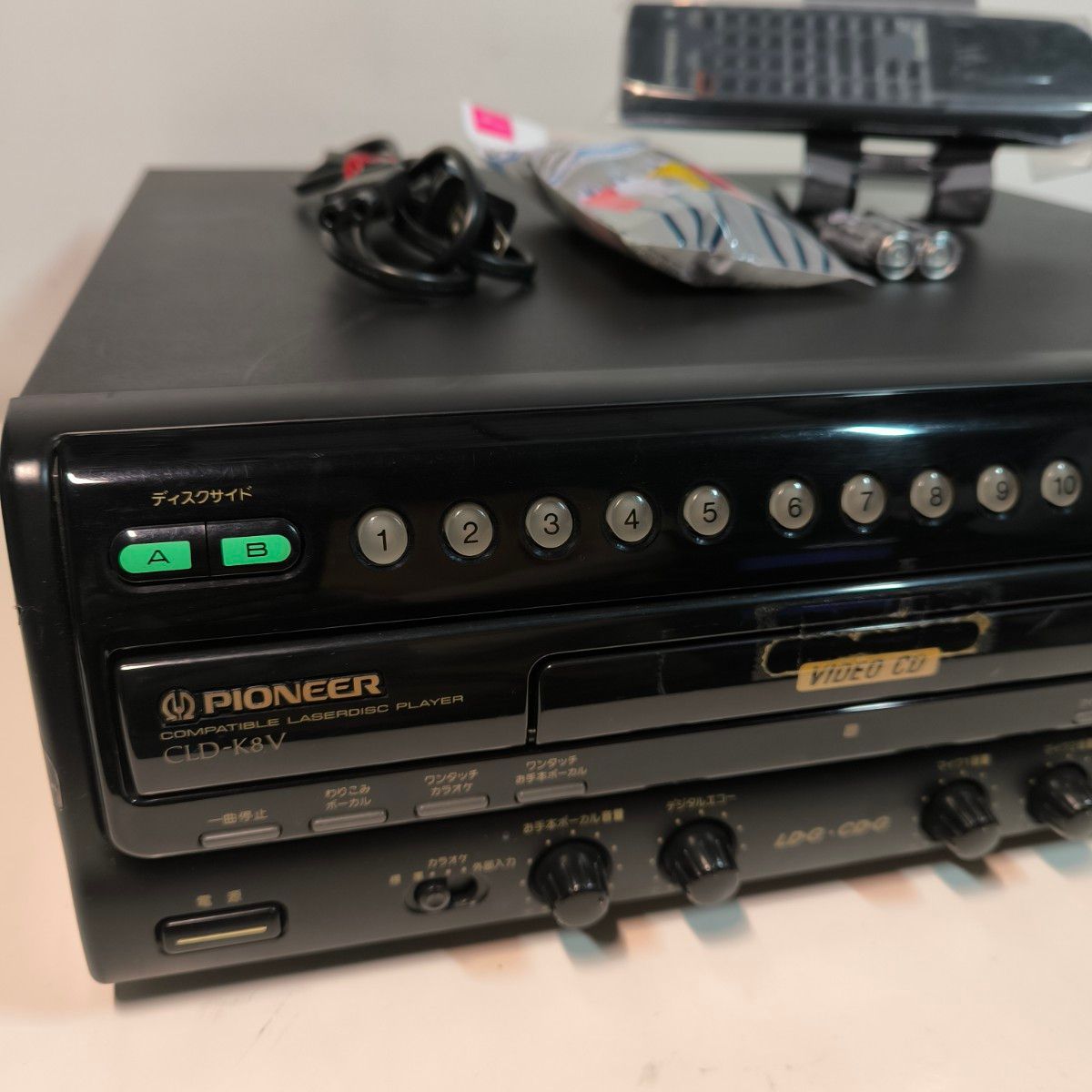 Pioneer CLD-K8V レーザーディスクプレーヤー カラオケ対応 LD Pioneer CLD-K8V レーザーディスクプレーヤー カラオケ対応 LD